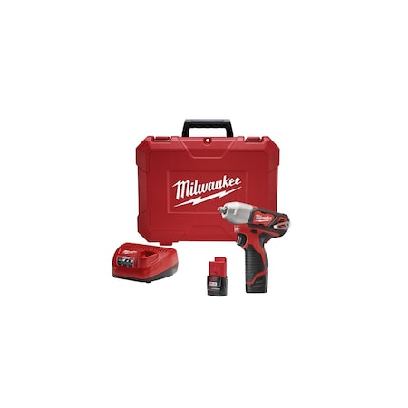 Milwaukee Tool M12 3/8 IN. IMPACT WRENCH KIT 2463-22